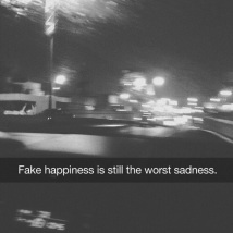 Fake Happiness
